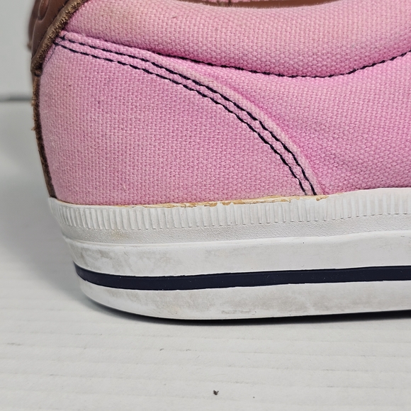 Polo by Ralph Lauren Pink Canvas Men's Shoes Size 9 - Picture 12 of 14